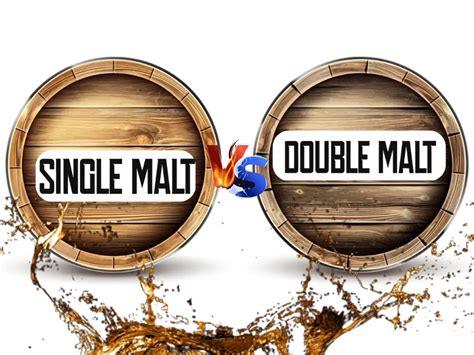 single malt vs double scotch.